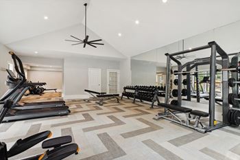 Fully loaded 24-hour fitness center